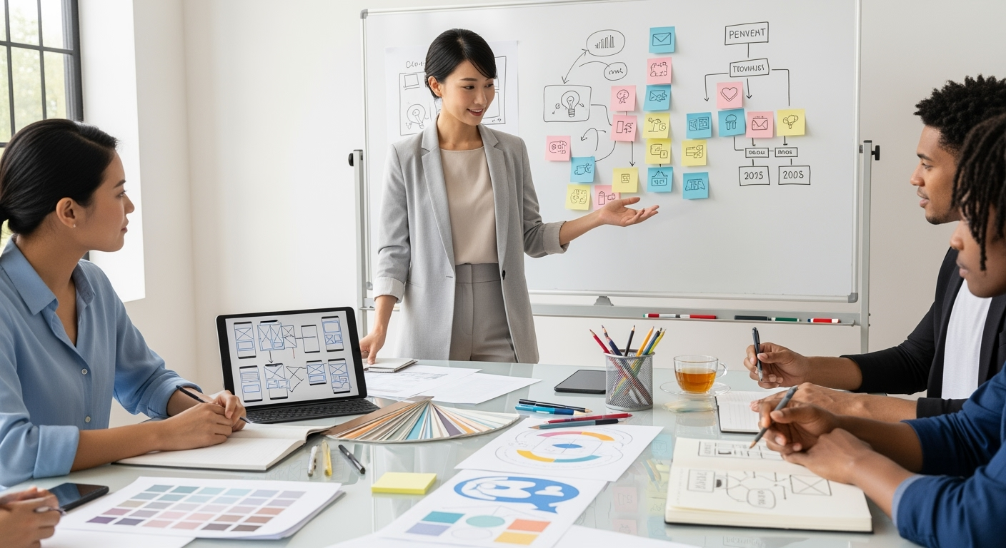 【転機世代必見】仕事の企画力が3倍UP！会議で即使えるデザイン思考テクニック