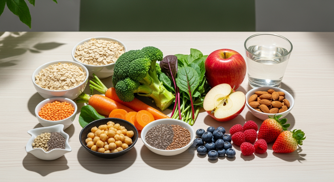 40代女性が1日18g達成！食物繊維の水溶性・不溶性を使い分ける時短摂取法