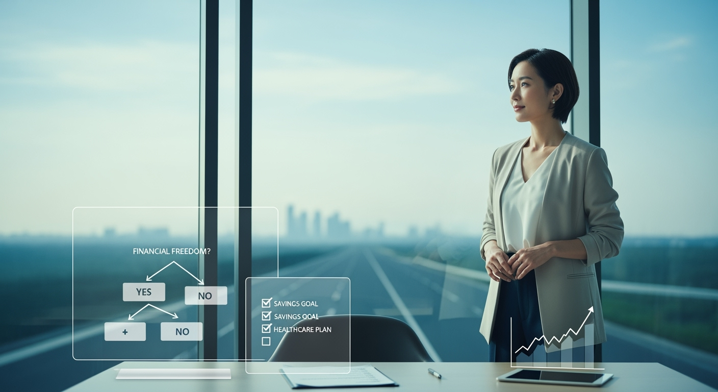 40代からの早期退職｜90日で設計する「お金・キャリア・生活」後悔しない3つのチェックポイント