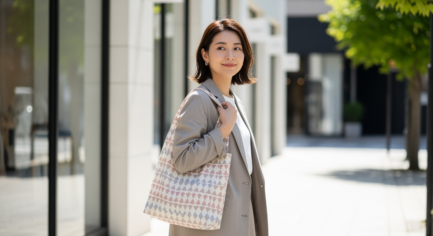 大人女性が知らない「エコバッグ選び6つの基準」通勤も休日もセンス良く決まる見極め方