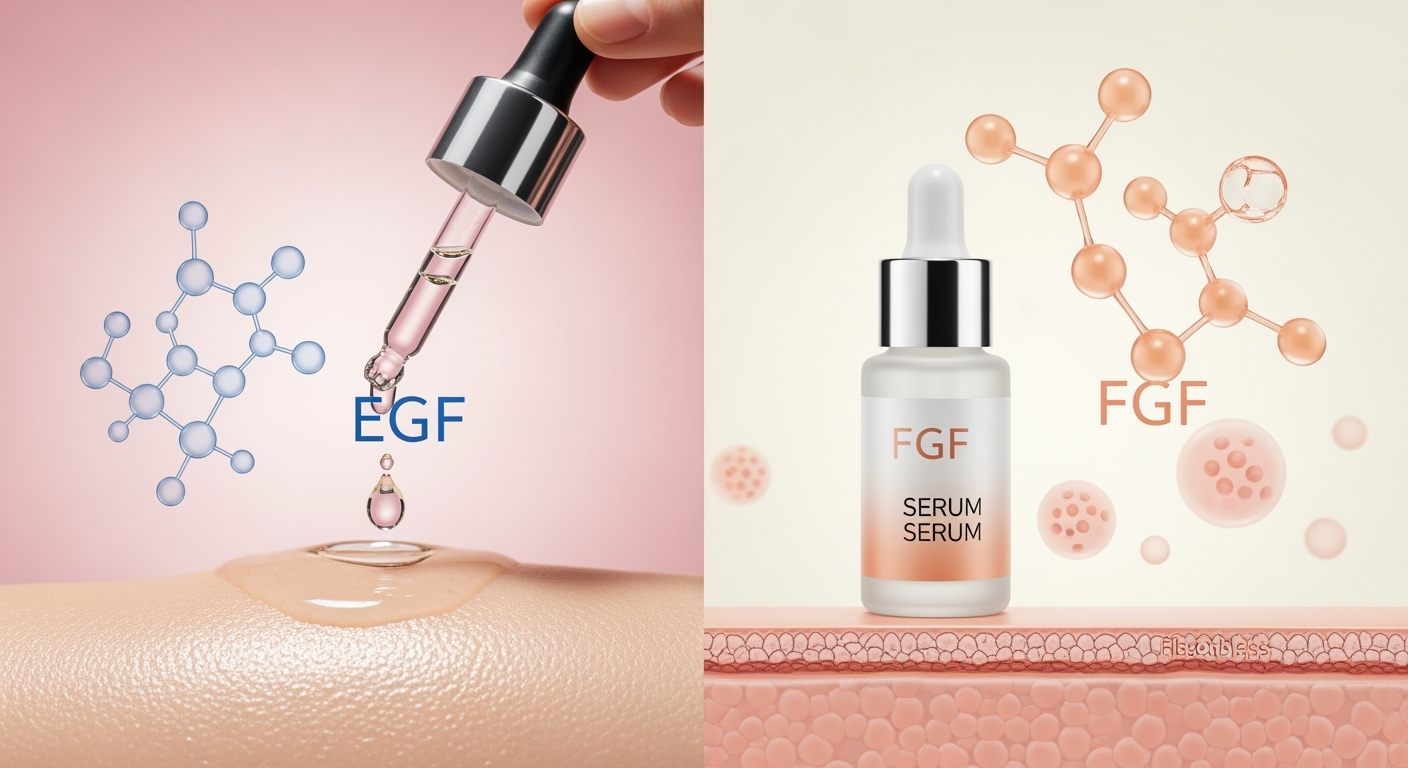 40代が知らないEGFとFGFの使い分け｜ハリ・キメ悩みに効率的にアプローチする選び方