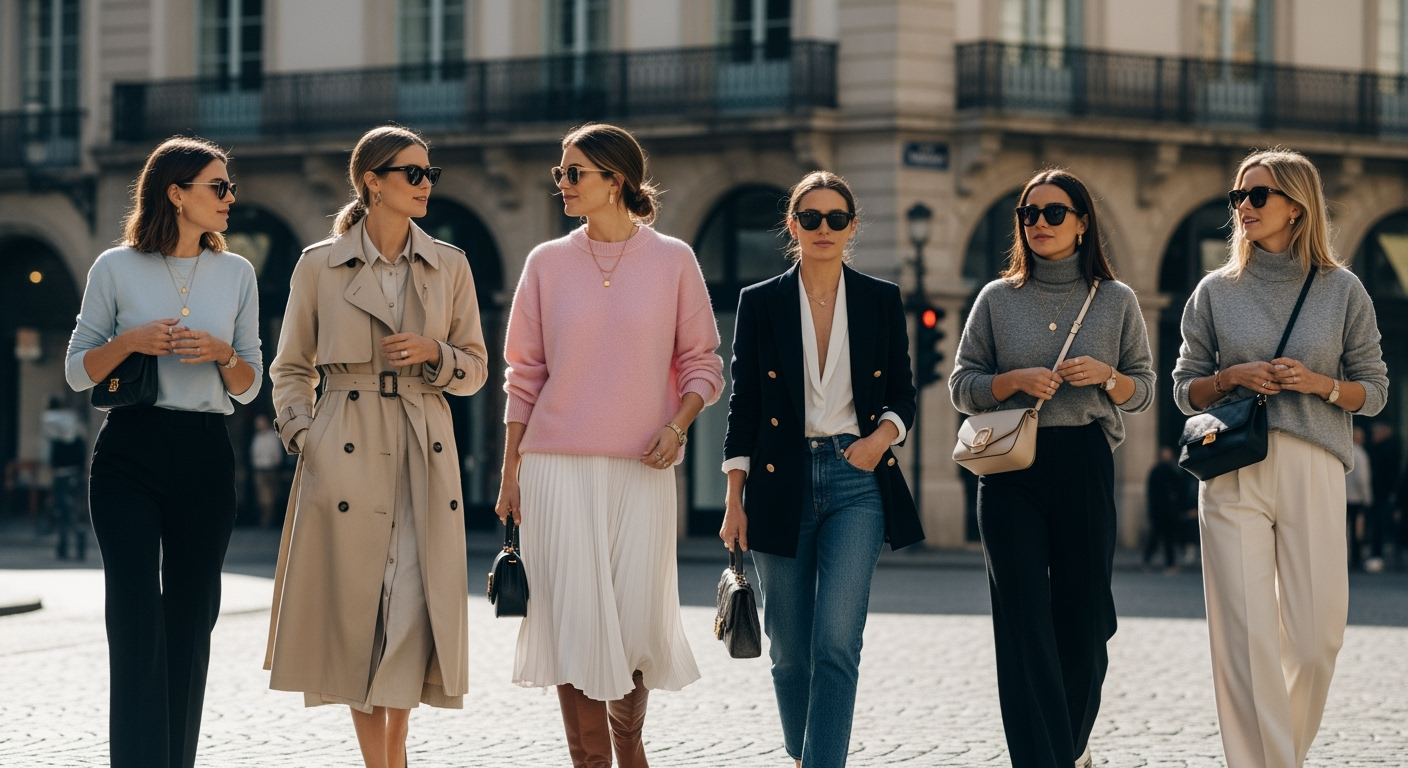 ヨーロッパ発・大人女性が「長めシルエット×赤の差し色」で品格を格上げする5つの着回し術