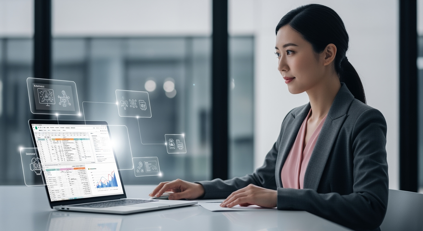 Excel作業が40%短縮！30代40代が知らない3ステップ関数テクニック