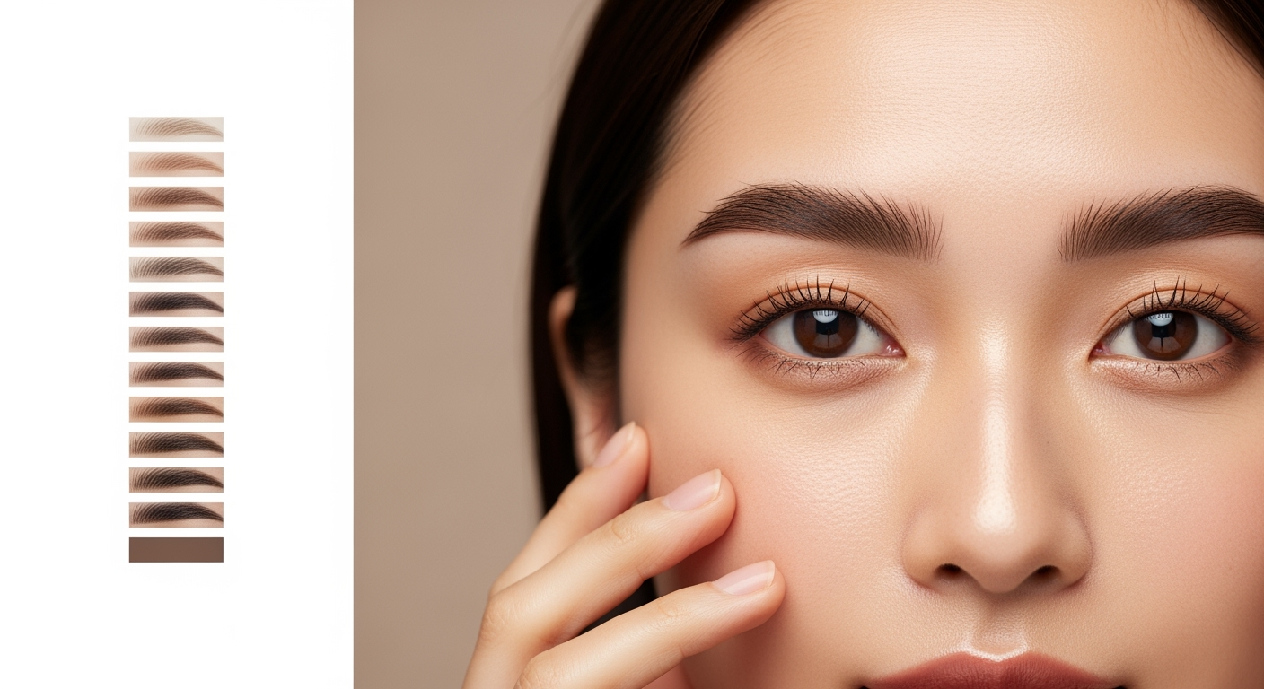 40代の眉色選び「3つのルール」で印象激変！明度・彩度・温度の正解とは