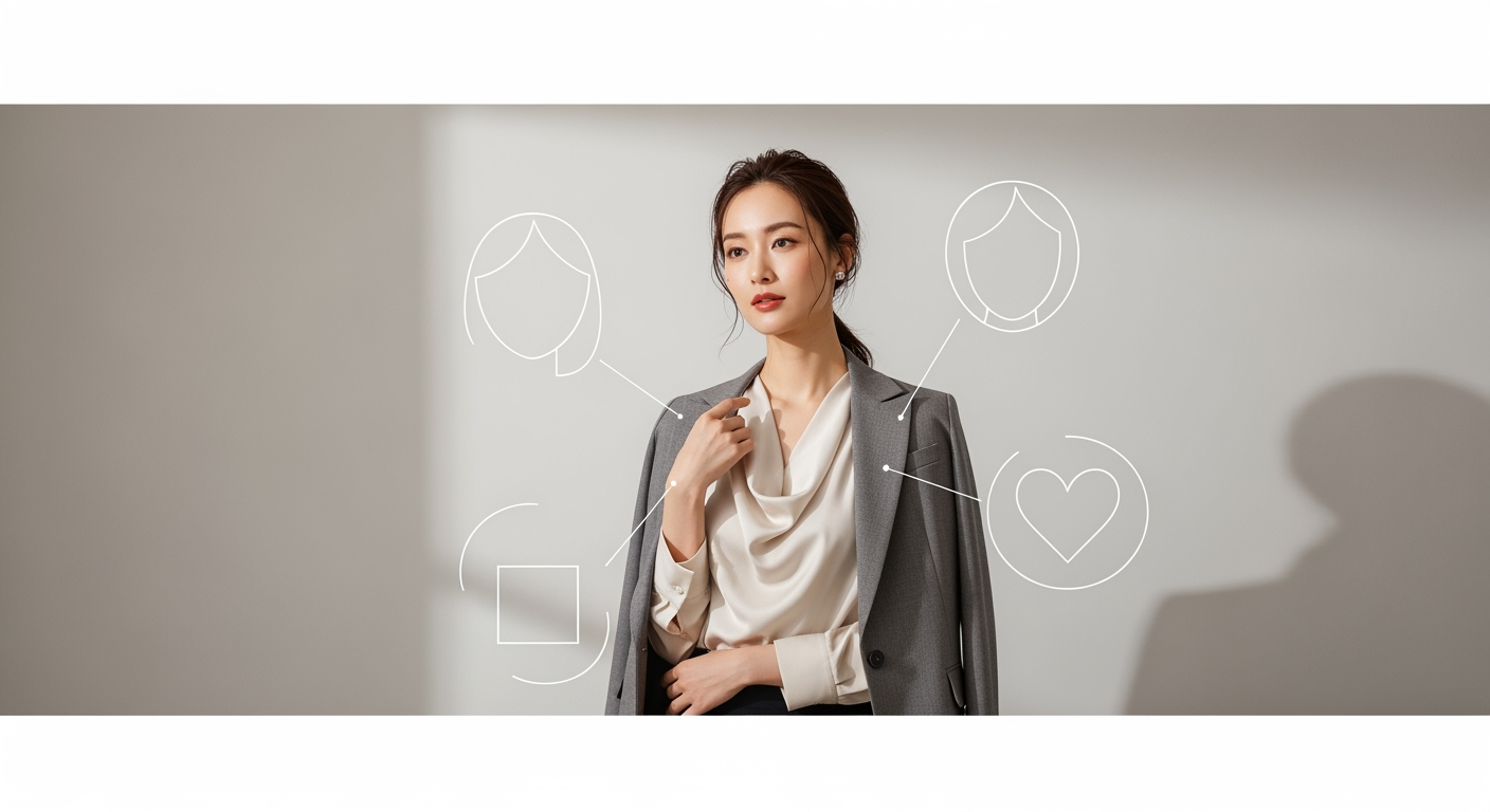 顔タイプ診断で判明！30代・40代が「なんか似合わない服」を選んでしまう3つの理由