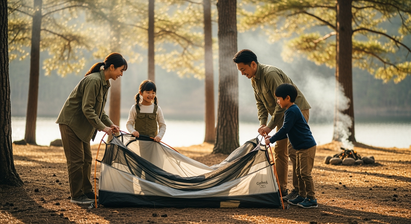 はじめての家族キャンプ｜30代・40代ママが実際にやってみた1泊2日の失敗しない始め方