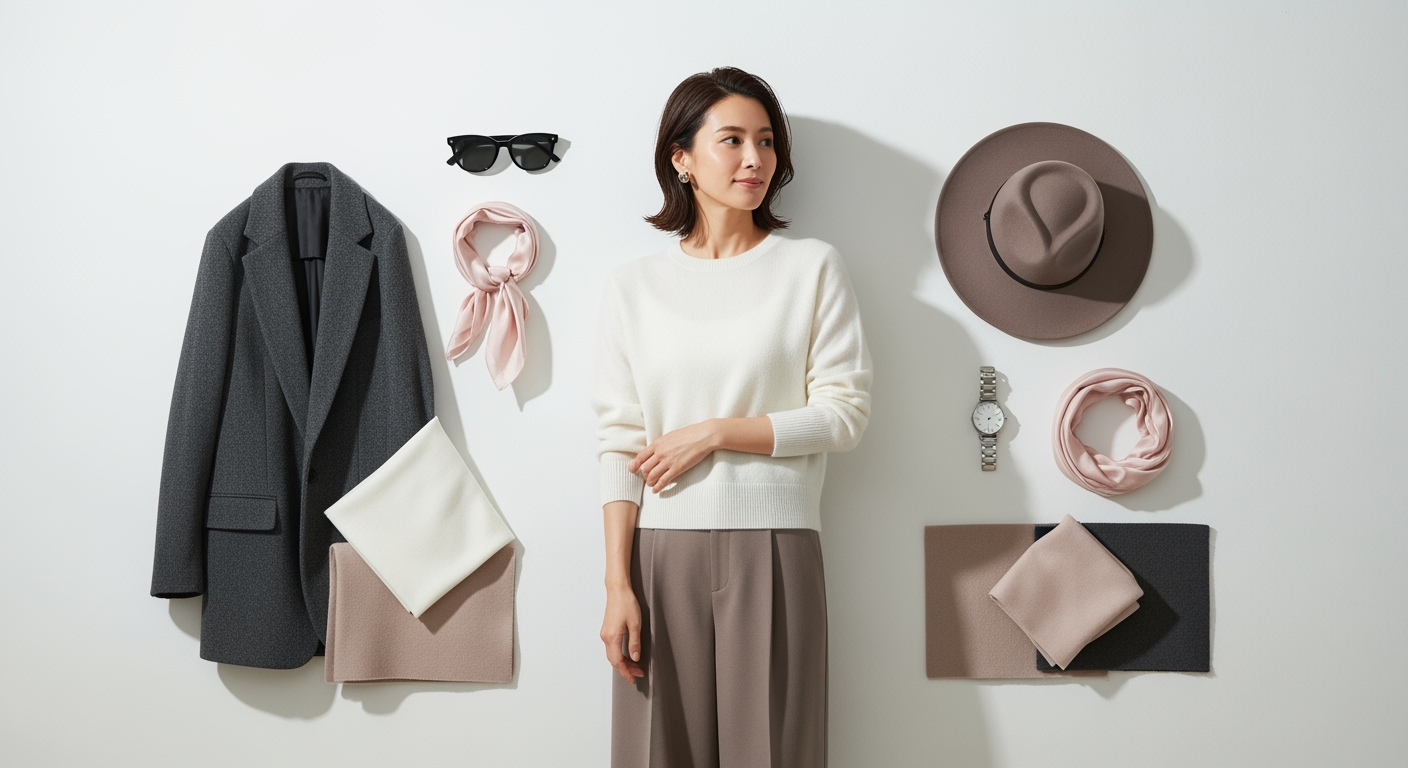 30代40代の朝服選び：3分で決まる「シルエット別」時短コーディネート術