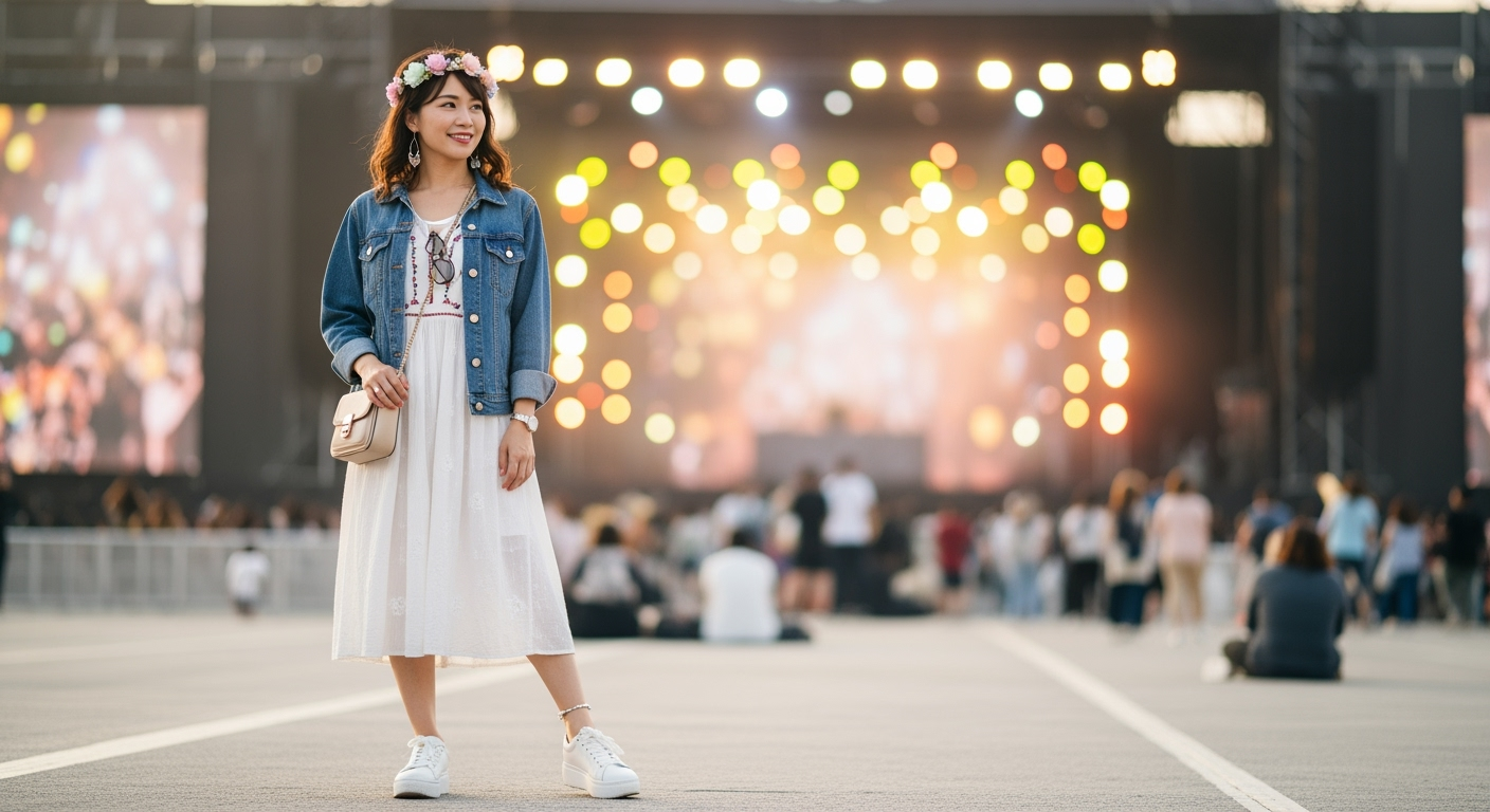 30代・40代のフェス服装、疲れない「3つの法則」で快適に楽しむコーデ術