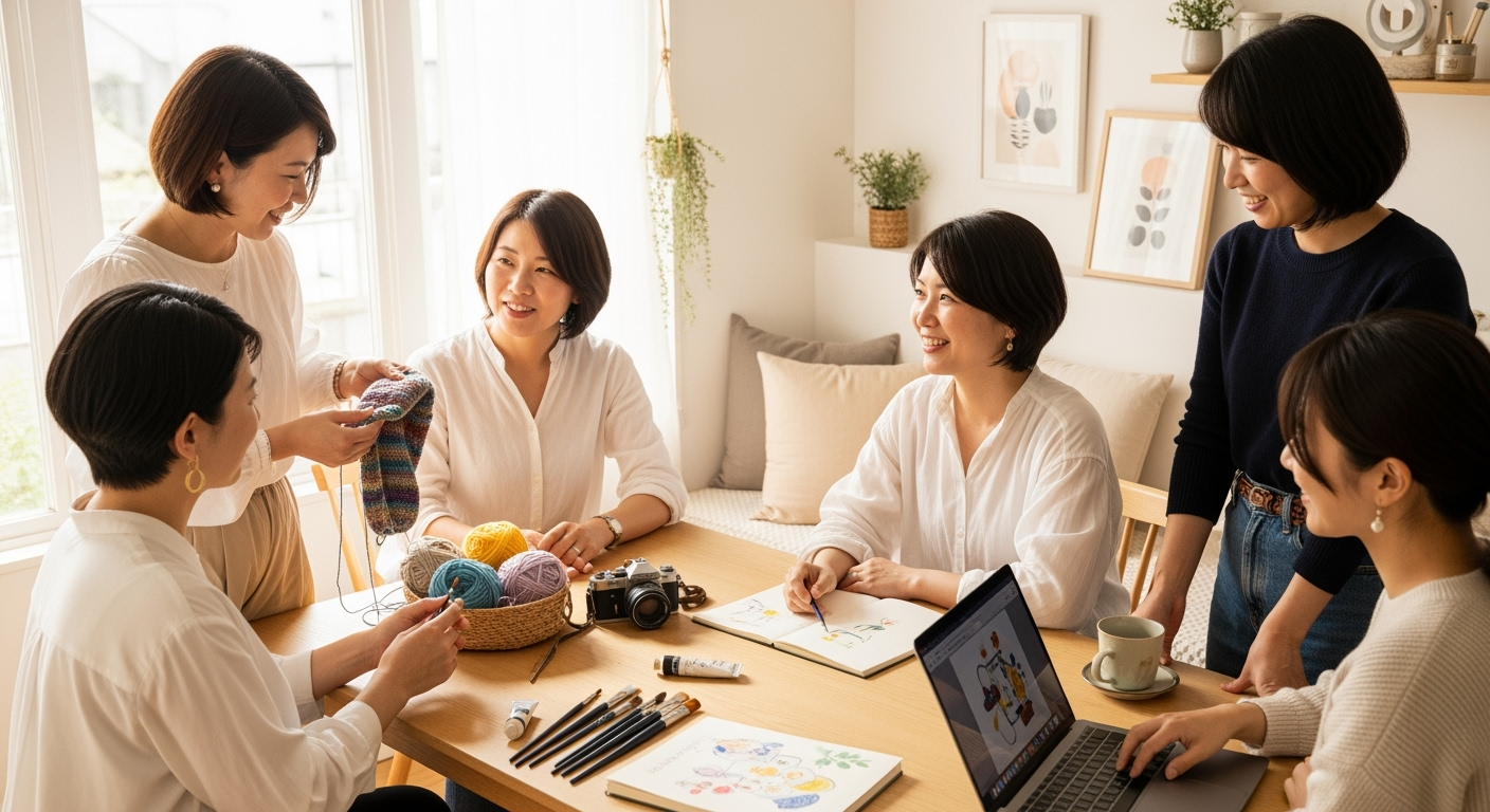 忙しい40代でも月2回45分で趣味仲間を作る方法