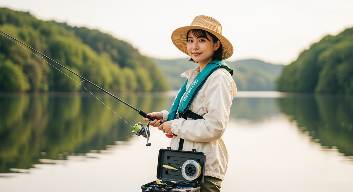 40代女性が釣りを始めてわかった「心が軽くなる」3つの理由と週末半日プラン