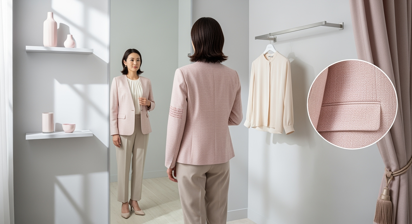 40代が絶対やってる！試着で後悔しない4つのチェック術