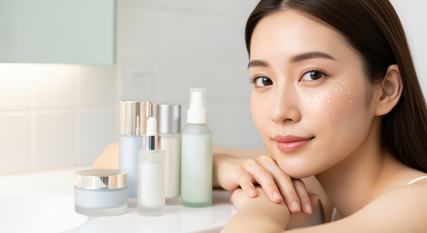 ゆらぎ世代の粉吹き肌に！朝晩5分でできる保湿ケア7つのステップ