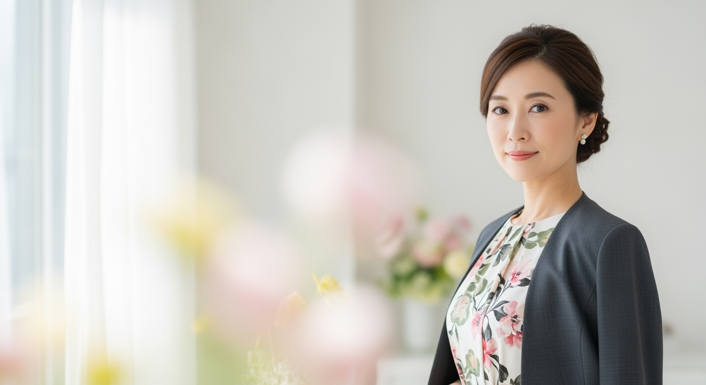 40代でも品よく着られる！花柄を大人っぽく見せる4つのルール