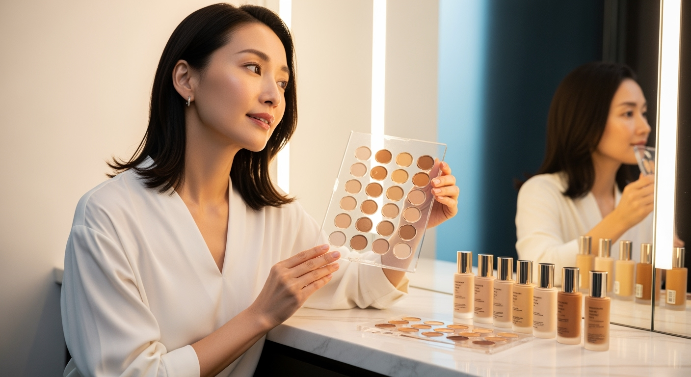 30代・40代が知らない「ファンデ選び」の新常識：光・肌・時間で変わる3つのチェックポイント