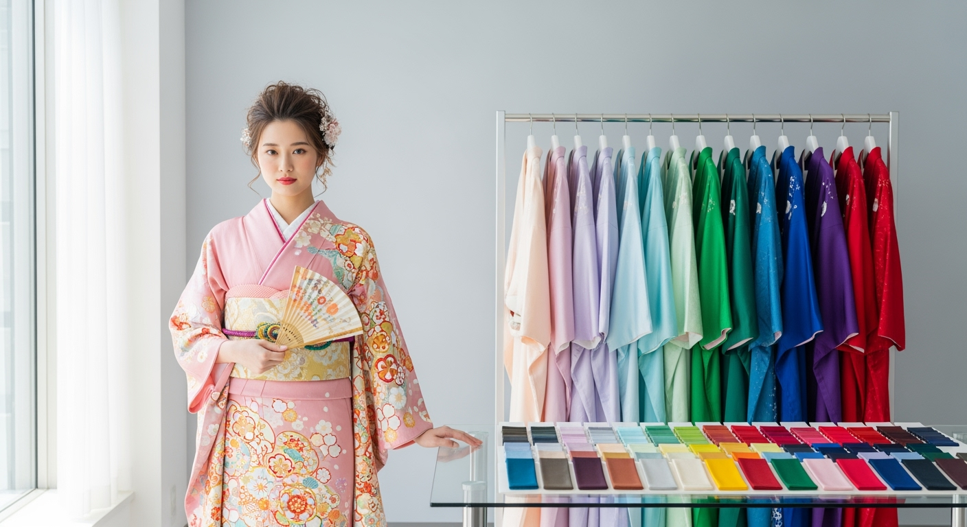 30代40代が娘の振袖選びで絶対に知っておくべき色の法則3つ