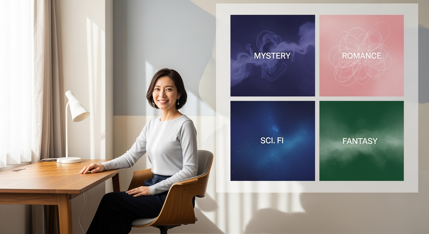 ゆらぎ世代がハマる！ジャンル別「読書が続く」4つの方法