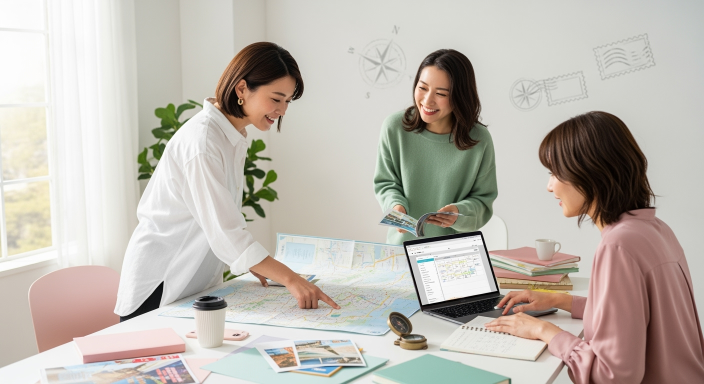 30代・40代女子が絶賛！2泊3日旅行の「黄金比2:8」で疲れ知らずの満足プラン