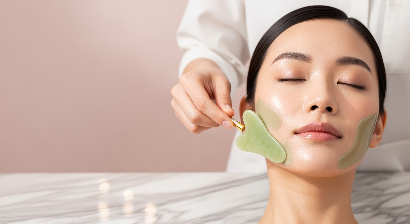 朝5分で顔がすっきり見える！編集部が試したかっさマッサージの正しいやり方