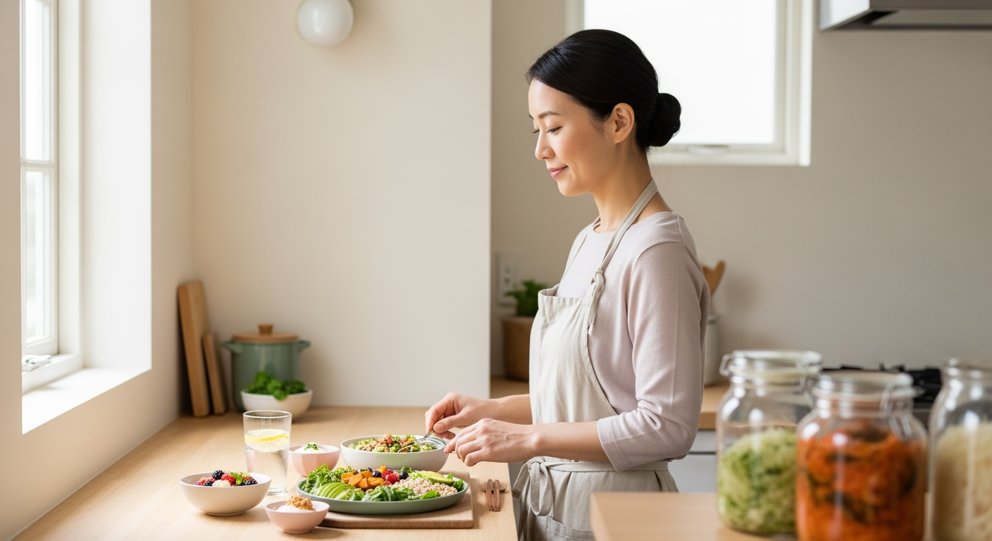 30代・40代女性の「腸疲れ」解消法：1日14gから18gへ、食物繊維を無理なく増やす食べ方のコツ