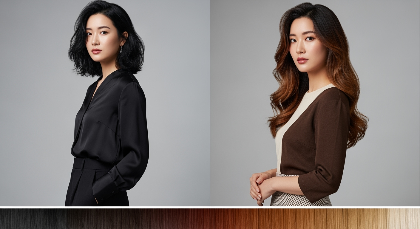 30代・40代の「似合う髪色」がわかる3軸セルフチェック｜鏡の前で今すぐ診断