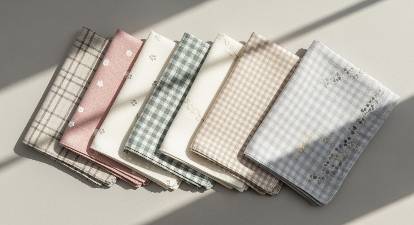 働く女性が知らない「ハンカチ素材」で差がつく印象アップの選び方