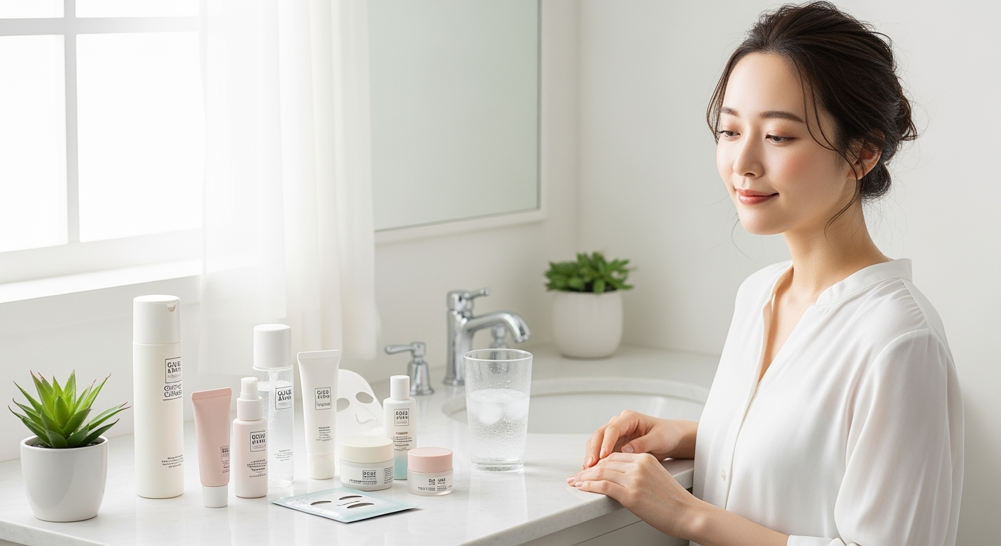 飲み会翌日の肌荒れを3ステップでリセット｜朝・昼・夜のやさしい回復ケア