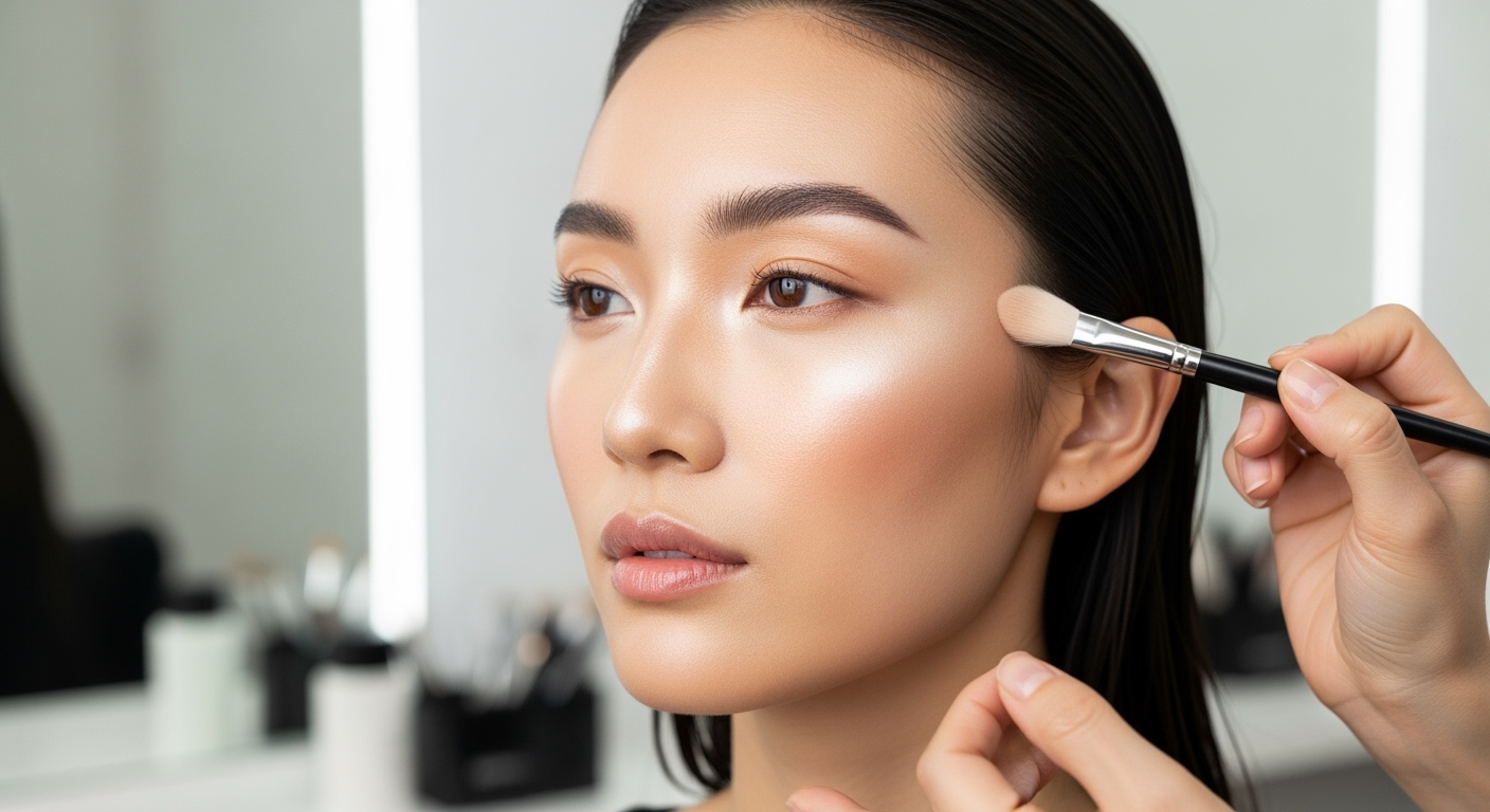 40代の肌に映える「ハイライト」の入れ方：少量で自然な立体感を作る5つのコツ