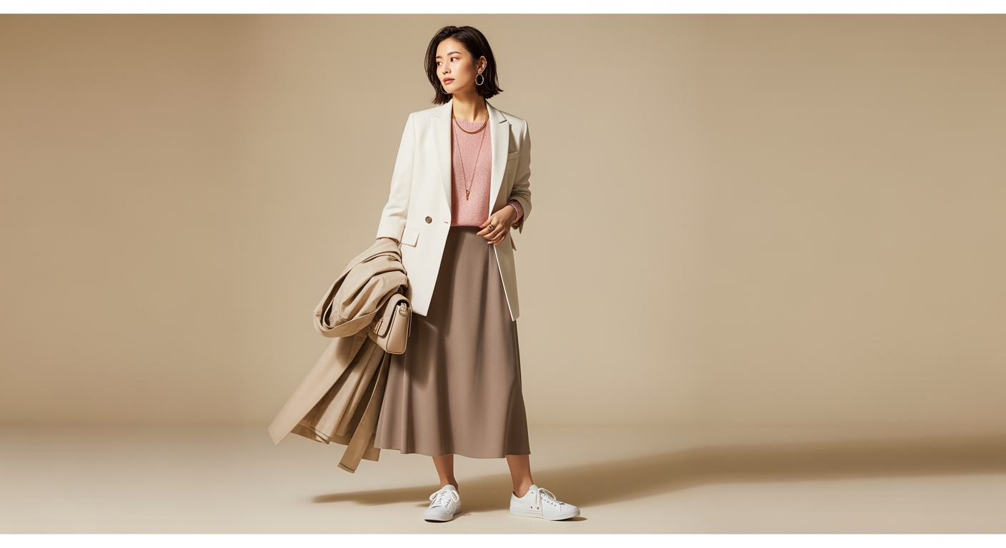 H&M春新作200点を分析｜30代・40代が"安見え"しない1点更新コーデ術