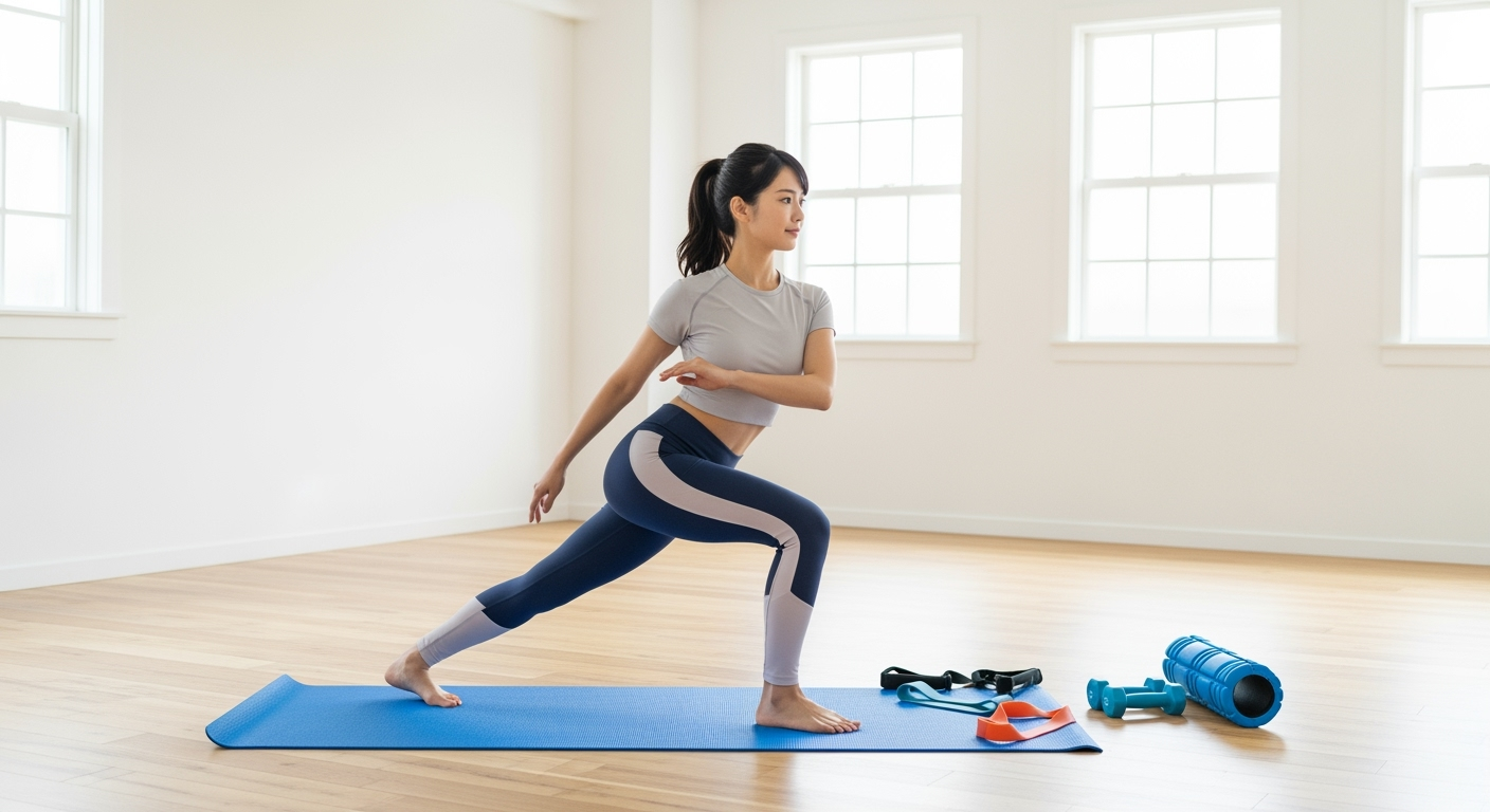 40代の忙しい毎日に「1日10分」から始める自宅トレーニング、器具なしで続けるコツ