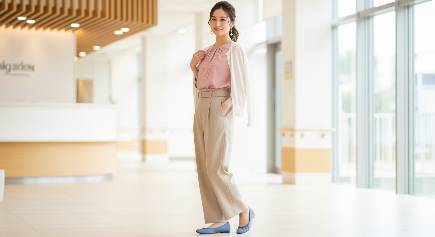 40代で知っておきたい｜病院・介護施設での訪問服選び3つのコツと着こなしマナー