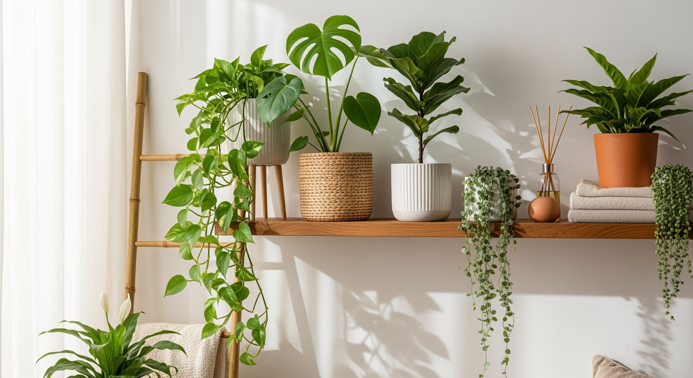 部屋が整い気分も安定する観葉植物の飾り方｜光・視線・高さ・奥行きの4つのコツ