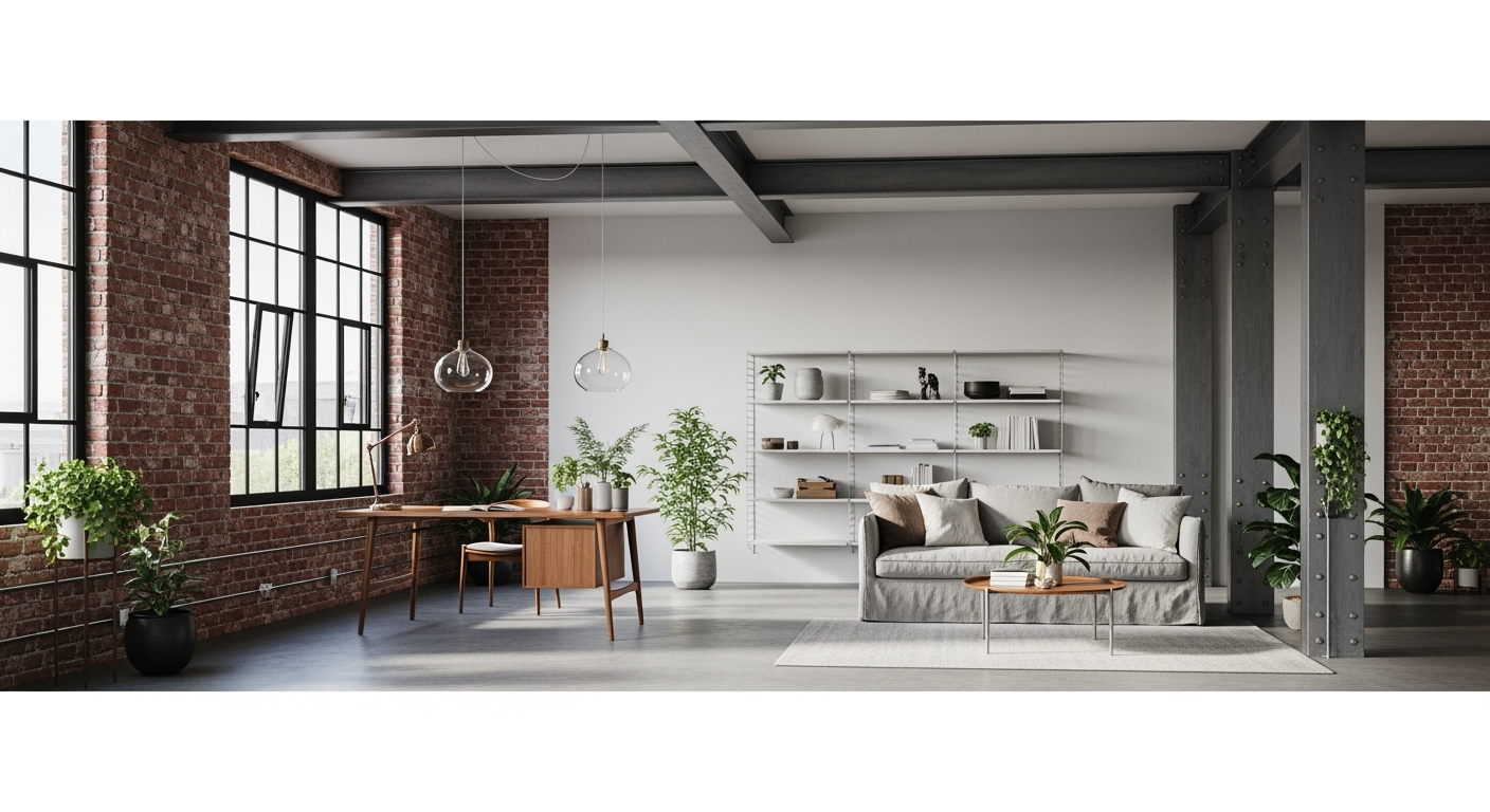 賃貸でも「おしゃれな人の家」に見せる！インダストリアル風の5つのコツ