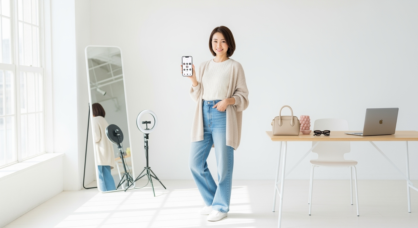 40代でも時短で続く！ファッション系インスタ運用3ステップ