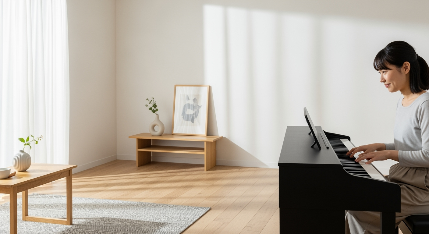 40代でも遅くない！1日10分の楽器演奏で記憶力とストレス解消を叶える始め方