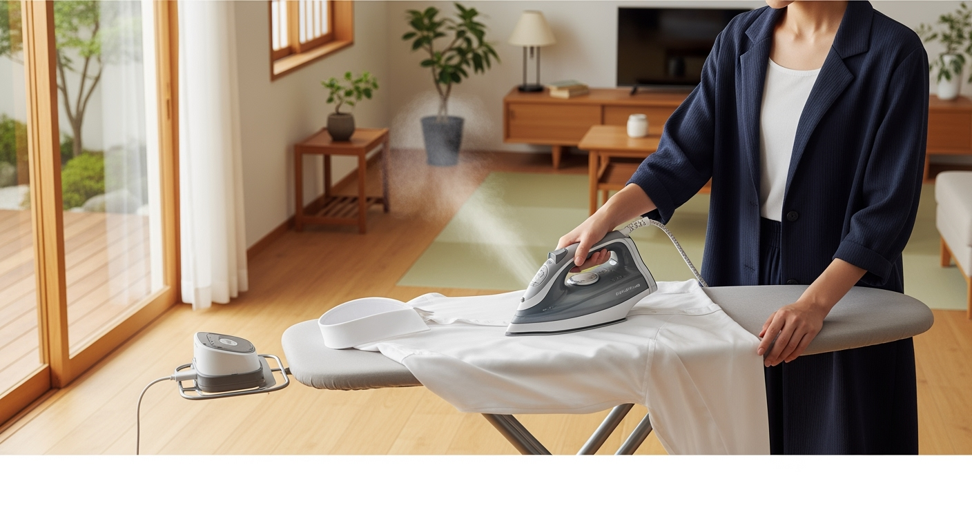 シャツのアイロンがけ3分に！洗濯の段取りで決まる時短テク8選