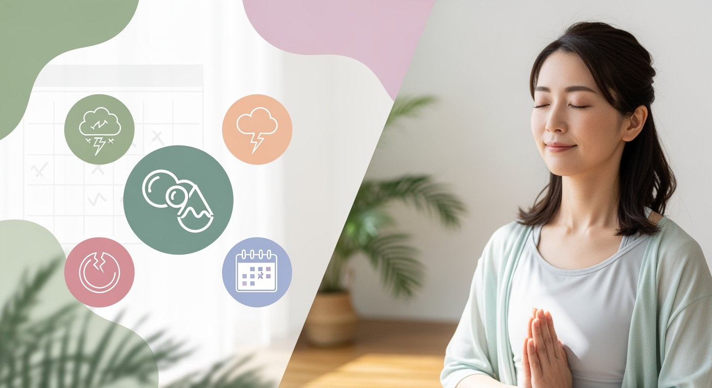 40代の生理不順、実は体からの大切なサイン？今すぐできるセルフチェック付き