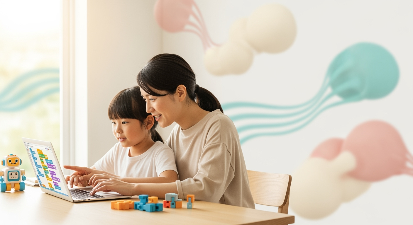 子どものプログラミング教育、30代・40代ママが今すぐできる30日実践プラン