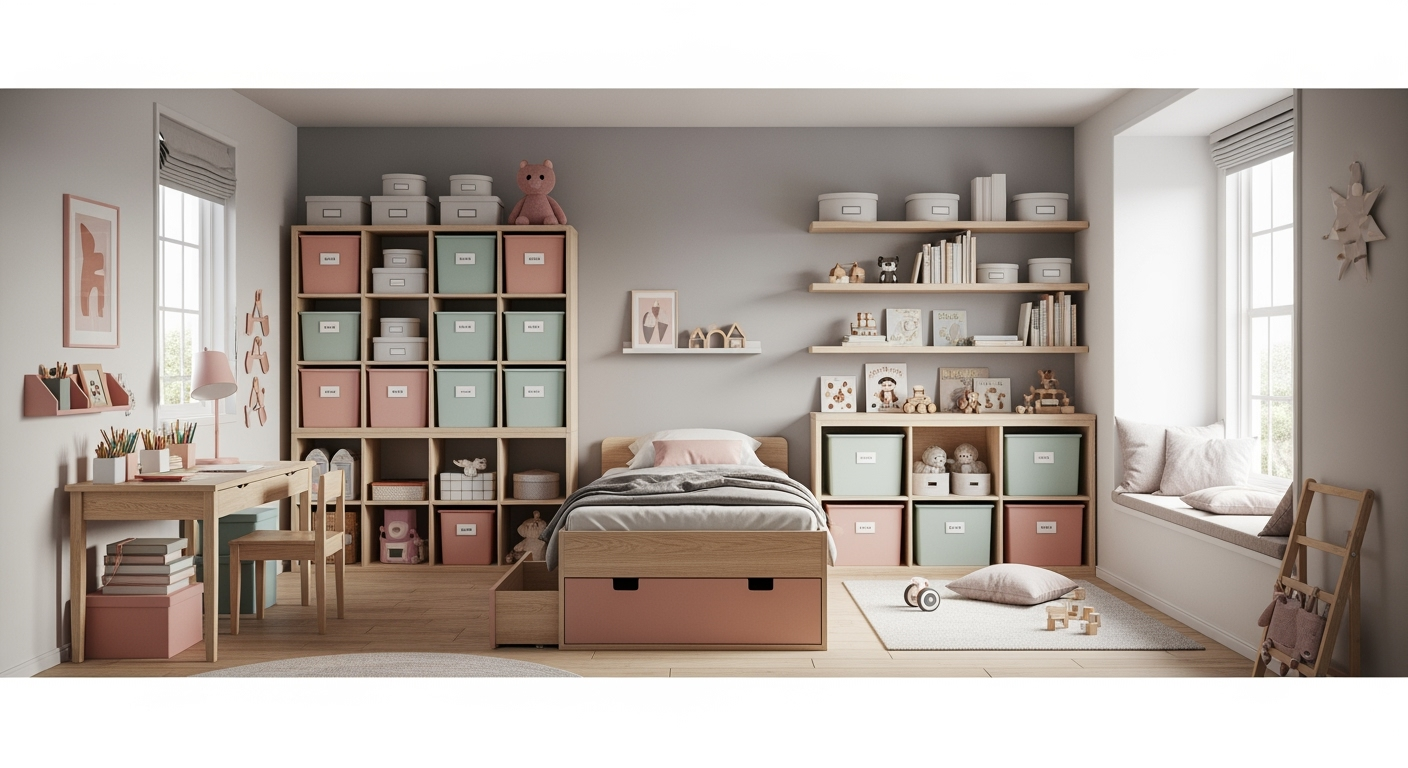 朝の支度が10分短縮！子供部屋の「動線収納」で30代・40代ママのストレスが激減する5つのコツ