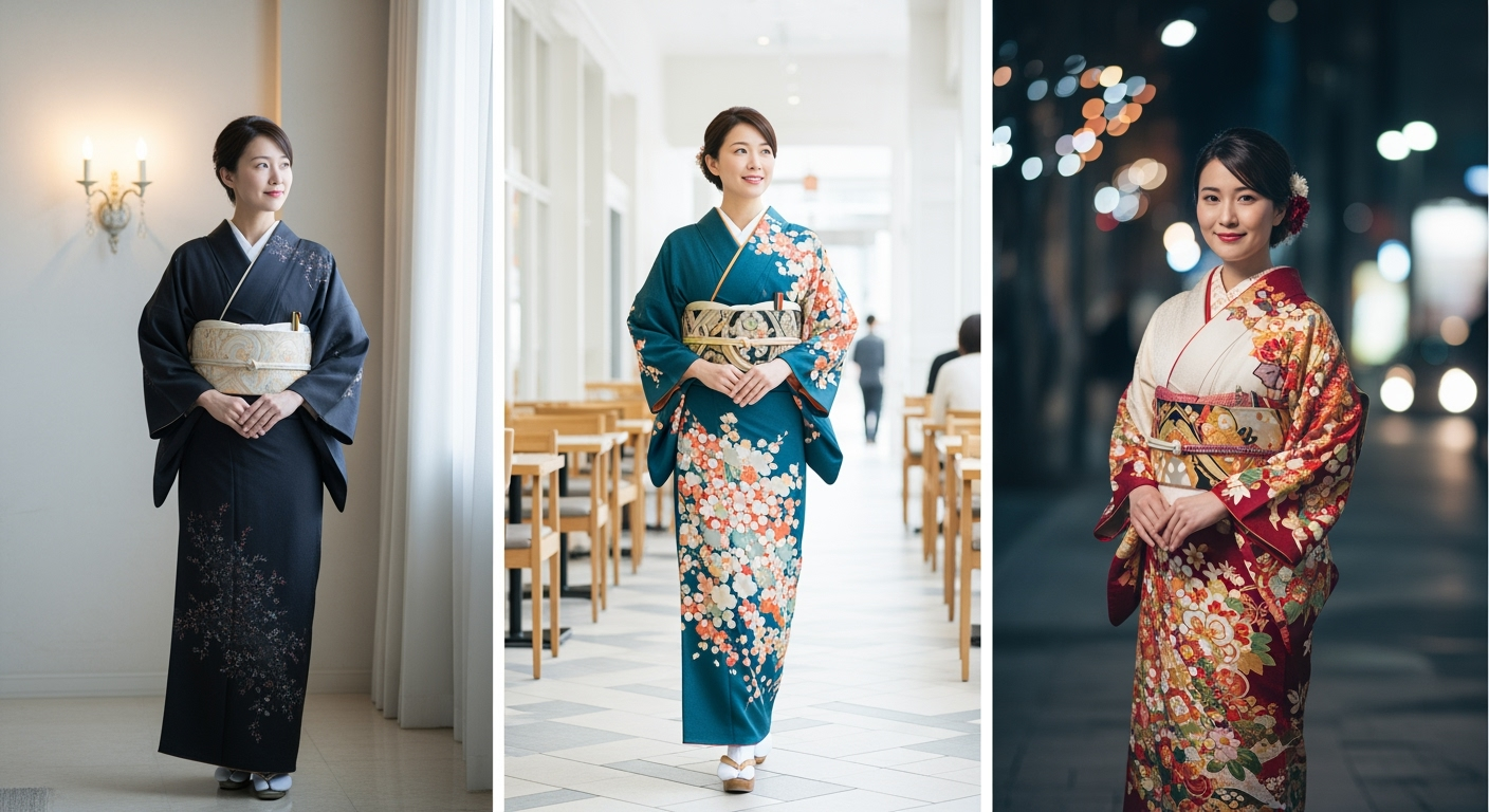 40代でも恥をかかない着物選びの3ステップ｜格・季節・場面別の正解コーデ