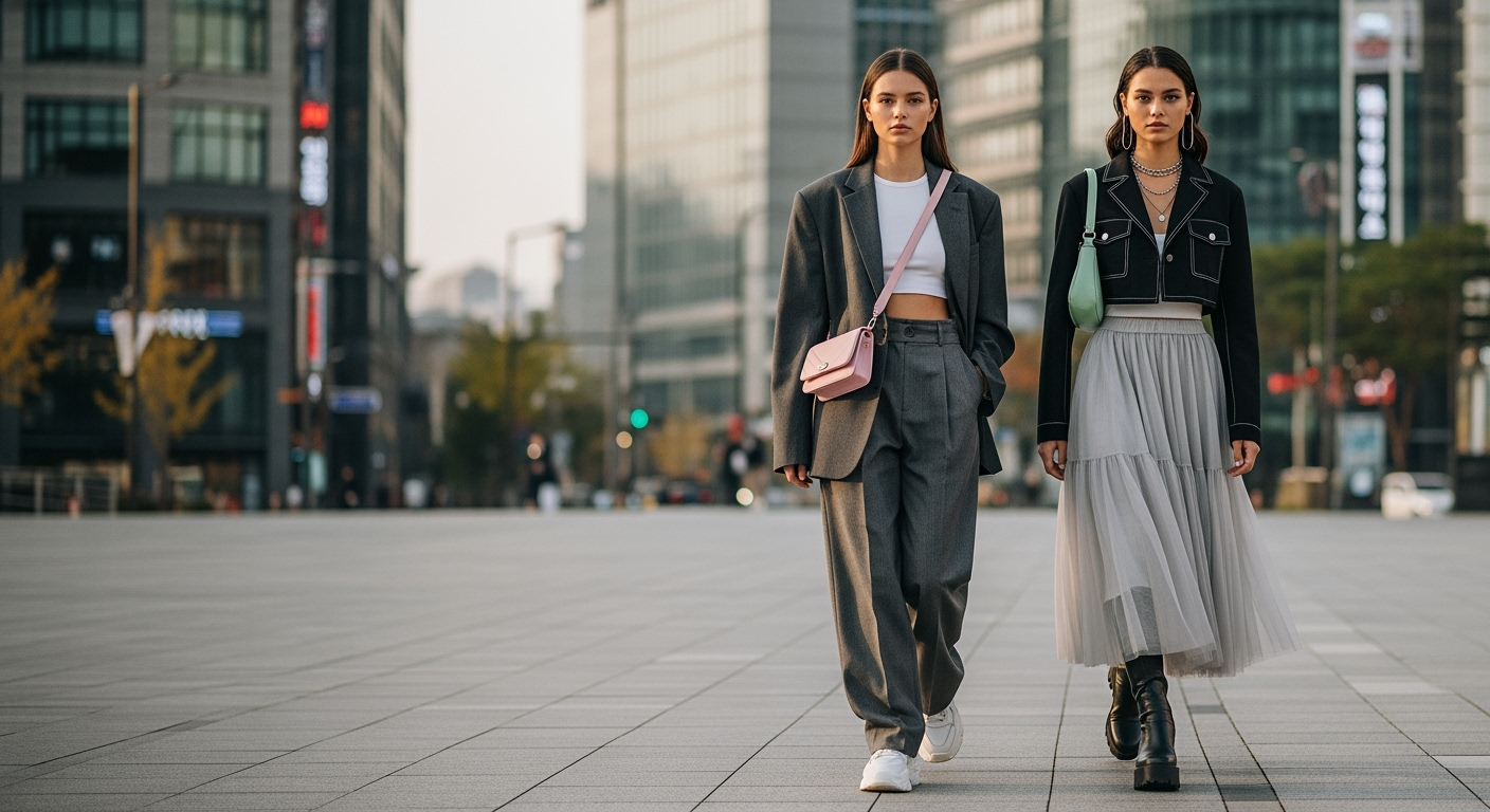 40代でも痛くない韓国ファッション｜手持ち服で作る3つの着回し術