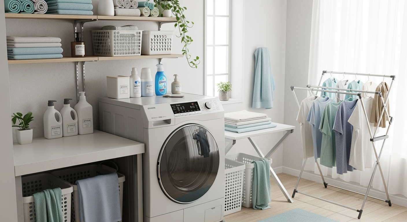 30代40代が実践中！洗濯ストレスを消す3つの仕組みで毎朝5分時短する方法