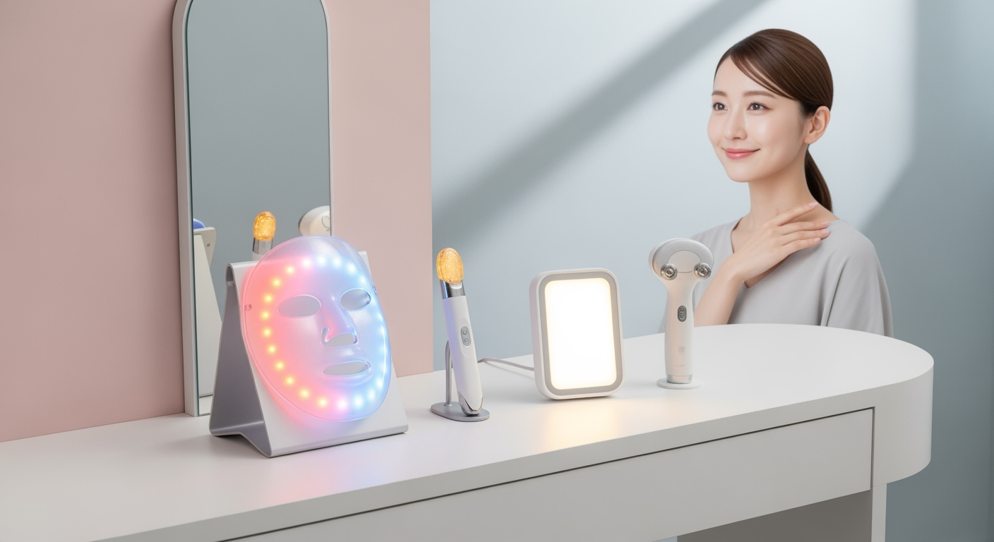 光美顔器LEDとIPLどっち派？30代40代が知っておきたい選び方のコツ