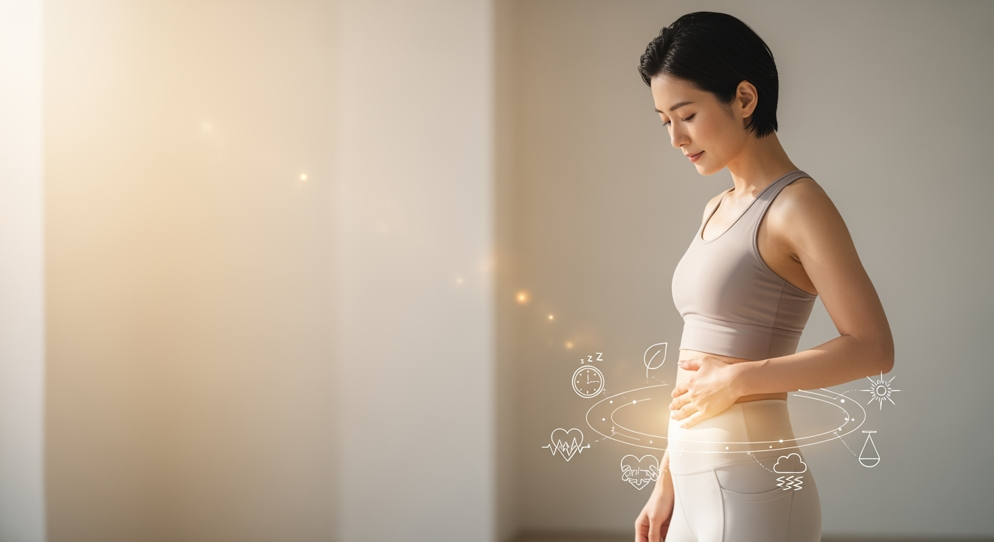 40代女性が「お腹だけ痩せない」本当の理由｜代謝より大切な3つの要因