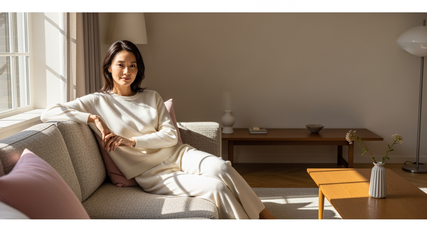 年間3000時間着る部屋着を変えるだけ！ゆらぎ世代の集中力と睡眠が劇的に変わる3つの選び方