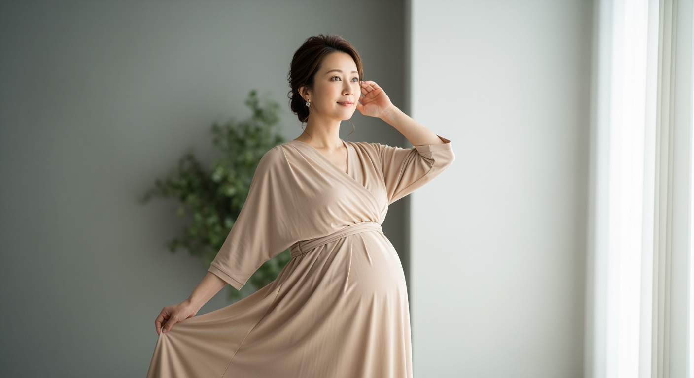 30代・40代が迷わない！通勤＆産後まで使えるマタニティ服の3つの正解