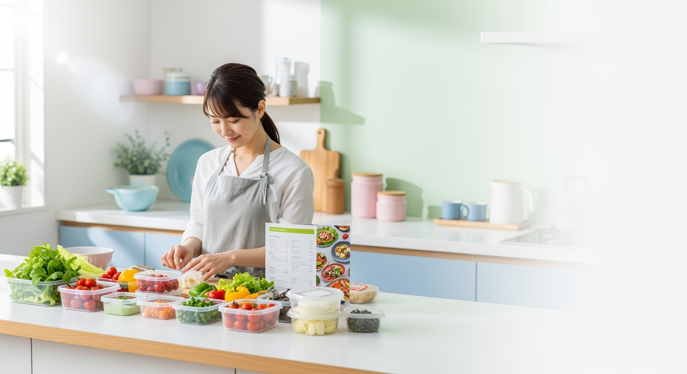 平日の夕食作りが10分で完了！30代・40代が実践するミールキット時短術