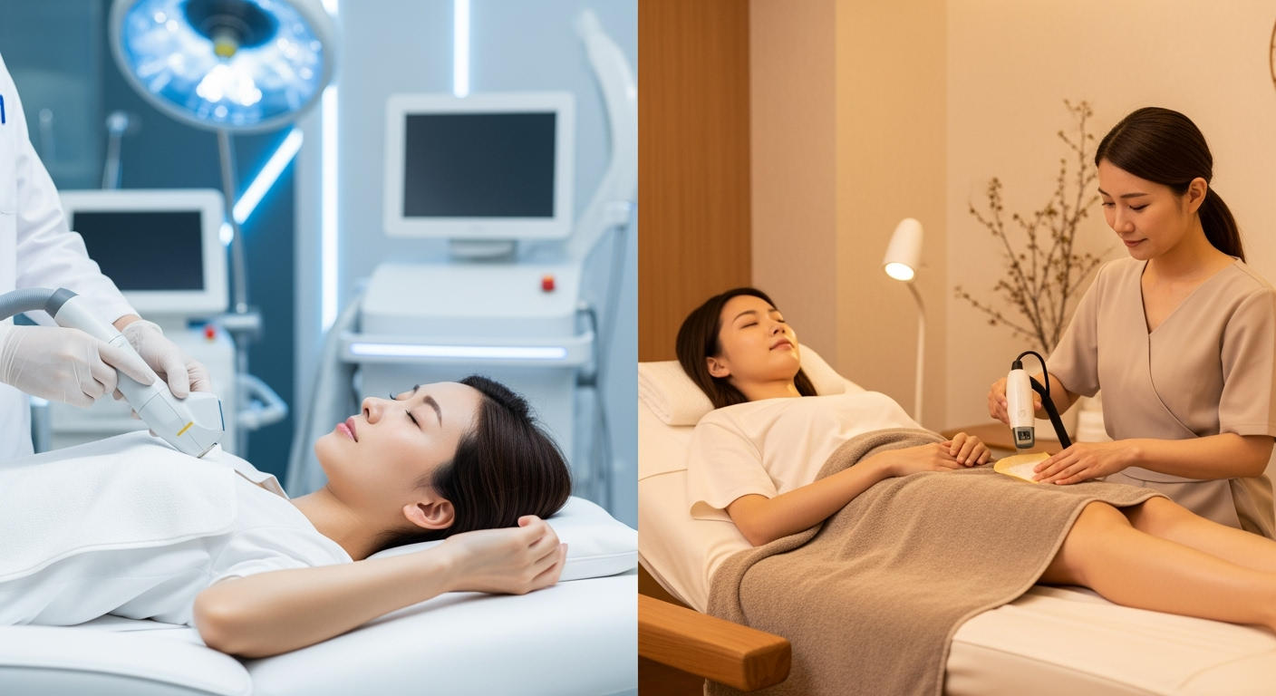 ゆらぎ世代が知らない医療脱毛とエステ脱毛の違い｜5つのポイントで見分ける選び方