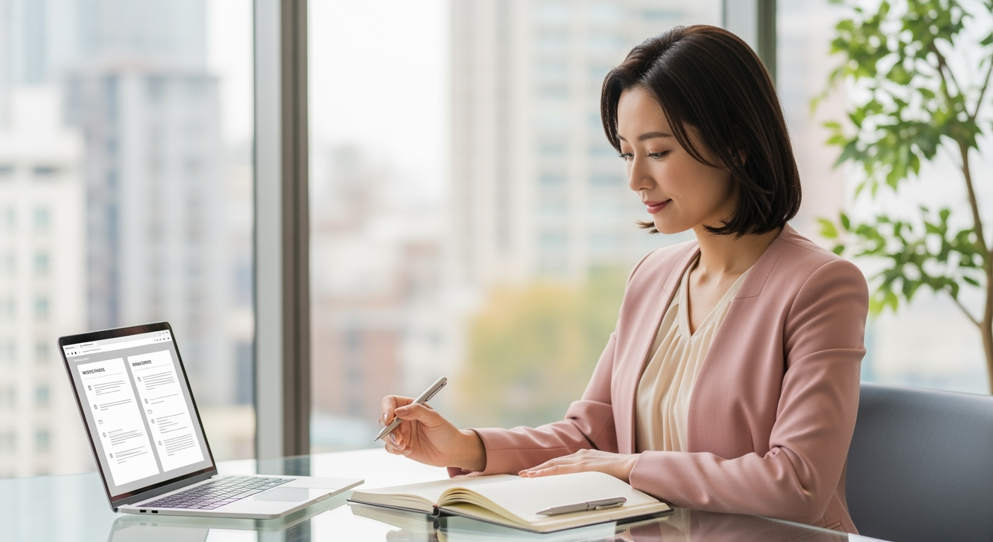会議で差がつく議事録テク！30代・40代が知らないと損する3つの時短ポイント