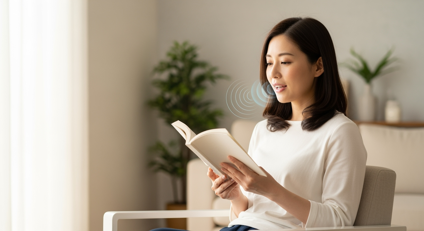 「記憶力が衰えた…」と感じる40代女性が3分音読で集中力を取り戻す方法