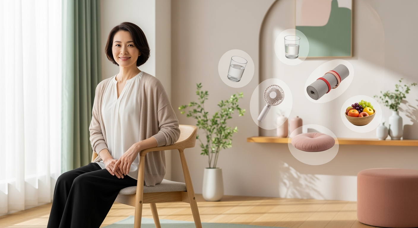 30代・40代の8割が経験するホットフラッシュ、今日から試せる5つのセルフケア対策